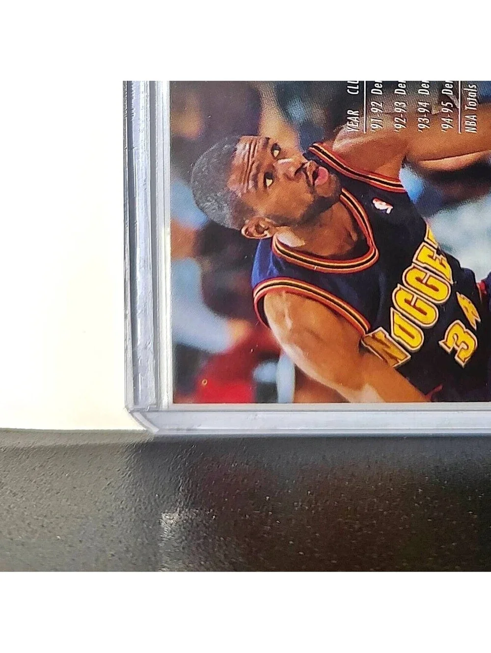 Reggie WIlliams 1995-96 Flair NBA #35 Card Denver Nuggets